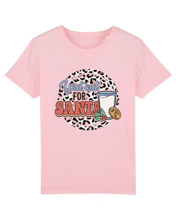 I PUT OUT FOR SANTA Cotton Pink