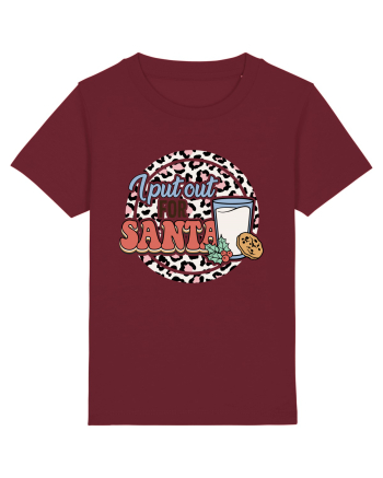 I PUT OUT FOR SANTA Burgundy