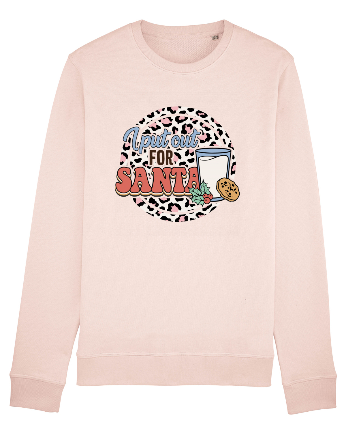 Bluză mânecă lungă Unisex Rise Candy Pink