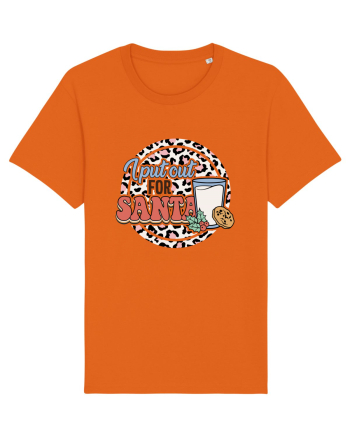 I PUT OUT FOR SANTA Bright Orange