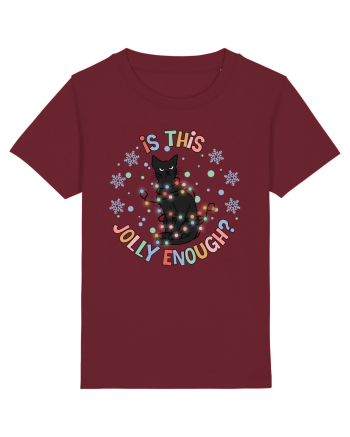 IS THIS JOLLY ENOUGH? Burgundy