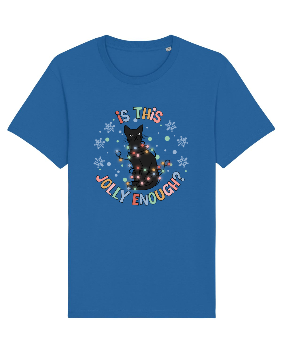 Tricou mânecă scurtă Unisex Rocker Royal Blue