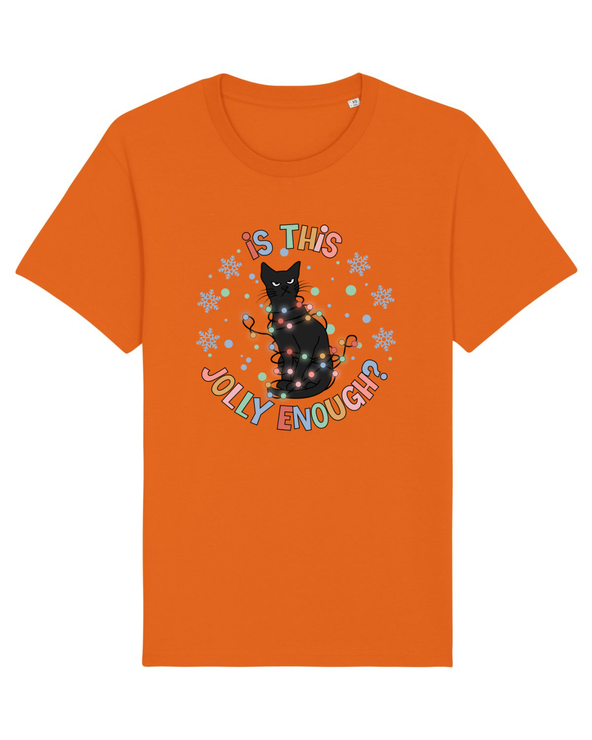 Tricou mânecă scurtă Unisex Rocker Bright Orange