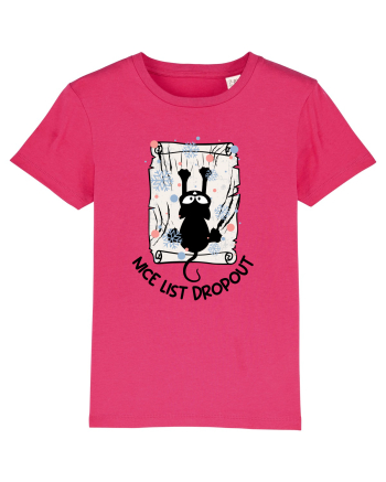 NICE LIST DROPOUT Raspberry