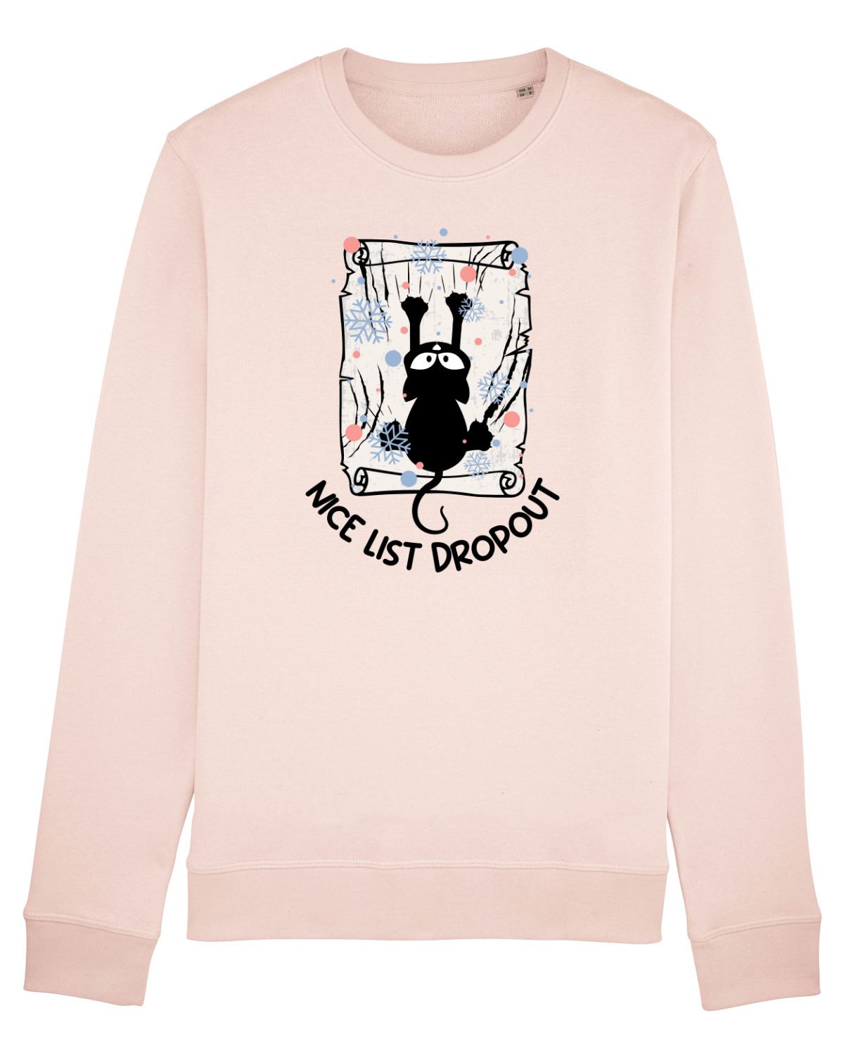 Bluză mânecă lungă Unisex Rise Candy Pink