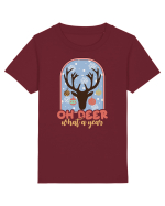 Oh Deer What A Year Tricou mânecă scurtă  Copii Mini Creator