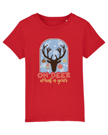 Oh Deer What A Year Red