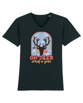 Oh Deer What A Year Black