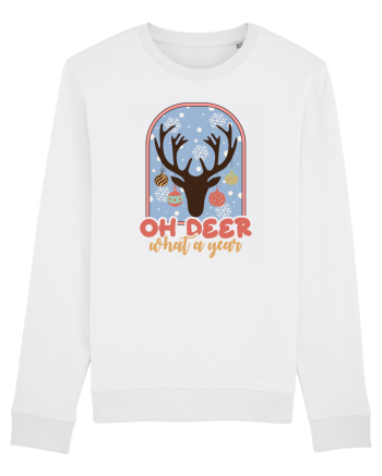 Oh Deer What A Year White