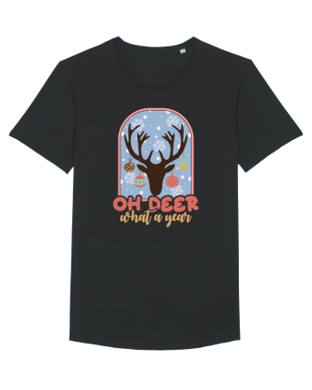 Oh Deer What A Year Black