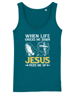 When life knocks me down Jesus picks me up Maiou Damă Dreamer