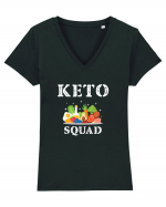 Keto squad Tricou mânecă scurtă guler V Damă Evoker