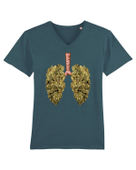 402 Lungs Tricou mânecă scurtă guler V Bărbat Presenter