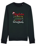 Celebrate love of God and Family Bluză mânecă lungă Unisex Rise