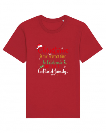 Celebrate love of God and Family Red