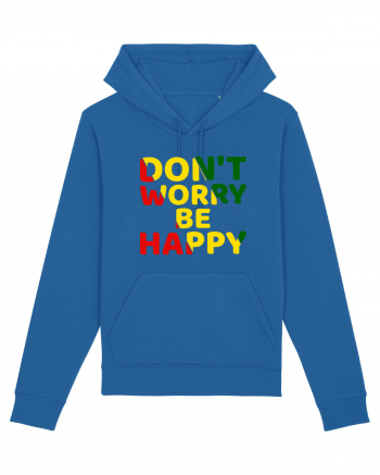 Don't worry be happy Royal Blue