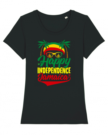 Happy Independence Jamaica Black