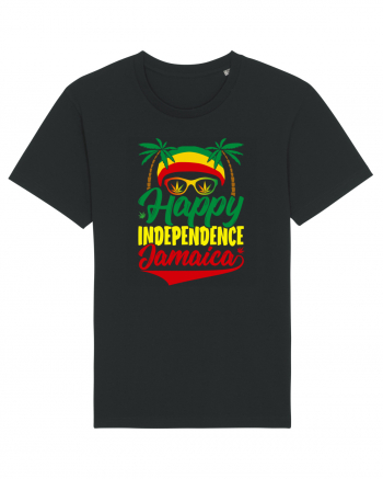 Happy Independence Jamaica Black