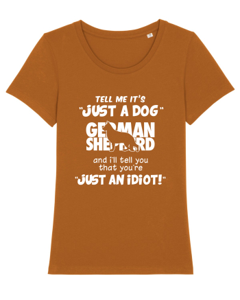German Shephard Roasted Orange