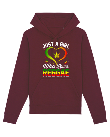 Just a girl who loves reggae Burgundy