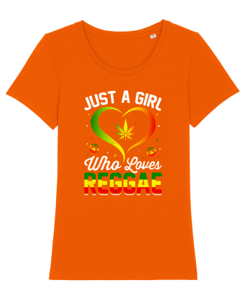 Just a girl who loves reggae Bright Orange