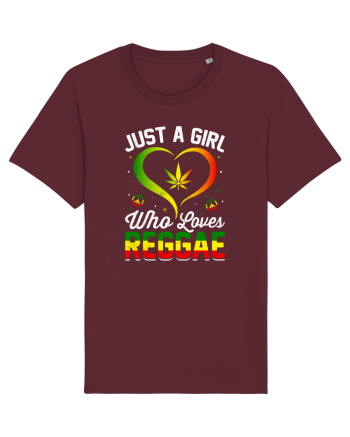 Just a girl who loves reggae Burgundy