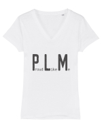 Proud Like Me Tricou mânecă scurtă guler V Damă Evoker