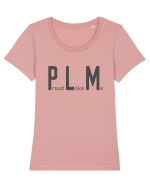 Proud Like Me Tricou mânecă scurtă guler larg fitted Damă Expresser