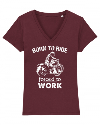 Born to ride Burgundy