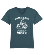 Born to ride Tricou mânecă scurtă guler V Bărbat Presenter