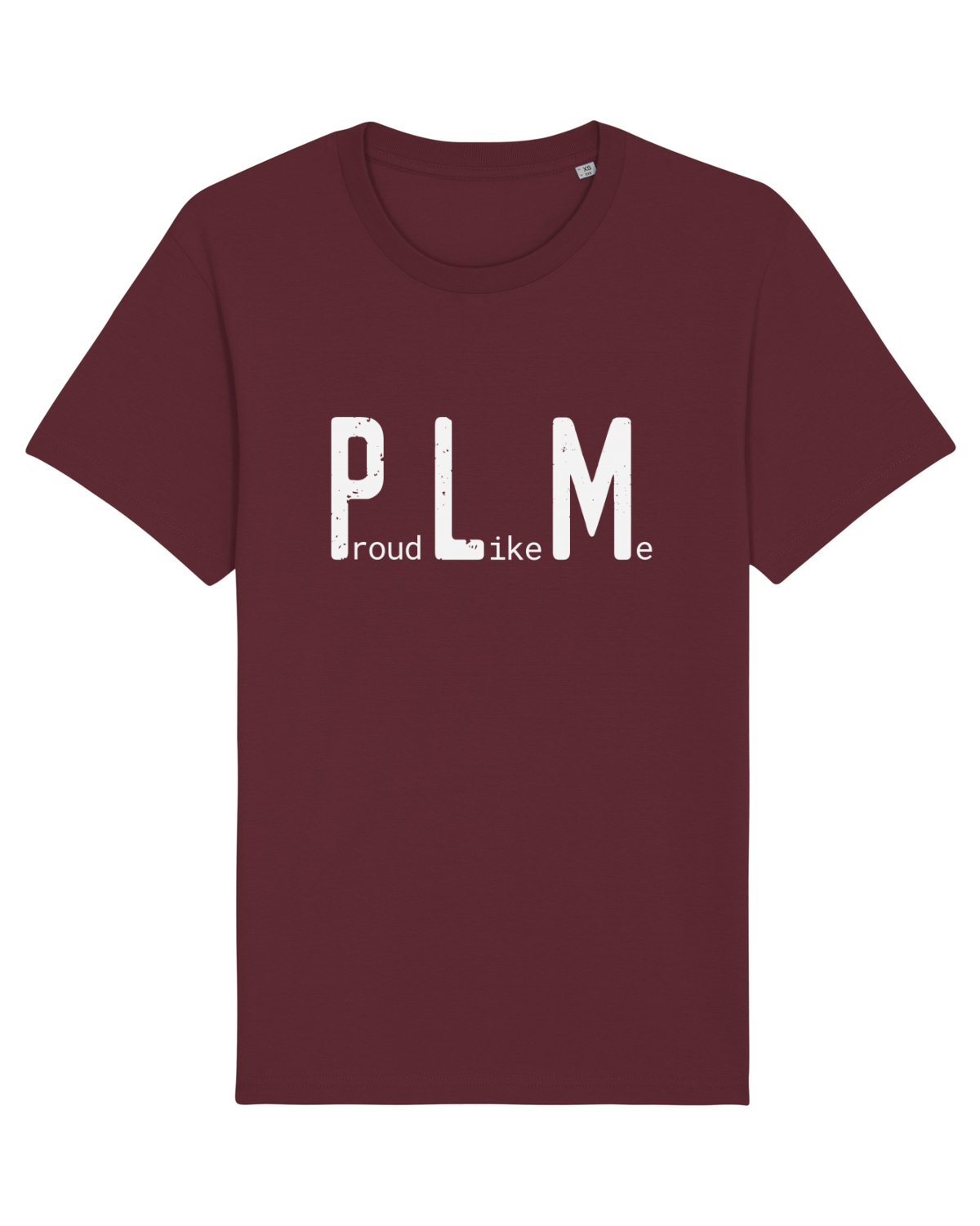 Tricou mânecă scurtă Unisex Rocker Burgundy