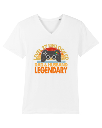 Level 27 Unlocked Dad & Husband Legendary White