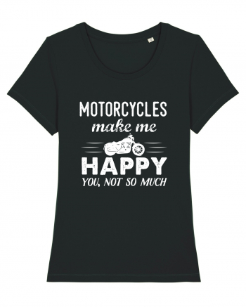 Motoricyes make me happy Black