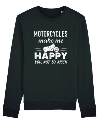 Motoricyes make me happy Black