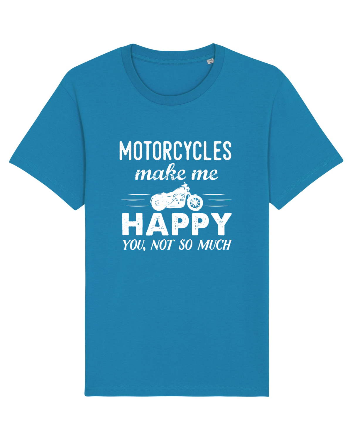 Tricou mânecă scurtă Unisex Rocker Azur