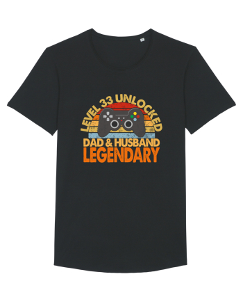 Level 33 Unlocked Dad & Husband Legendary Black