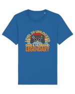 Level 39 Unlocked Dad & Husband Legendary Tricou mânecă scurtă Unisex Rocker