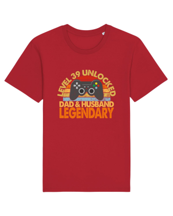 Level 39 Unlocked Dad & Husband Legendary Red