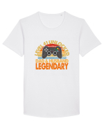 Level 41 Unlocked Dad & Husband Legendary Tricou mânecă scurtă guler larg Bărbat Skater