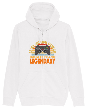 Level 42 Unlocked Dad & Husband Legendary White