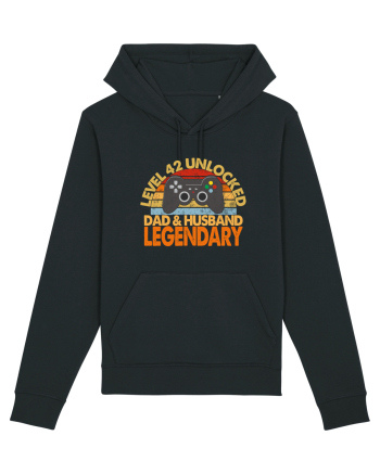 Level 42 Unlocked Dad & Husband Legendary Black