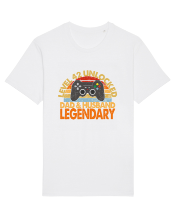 Level 42 Unlocked Dad & Husband Legendary White