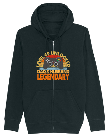 Level 49 Unlocked Dad & Husband Legendary Black