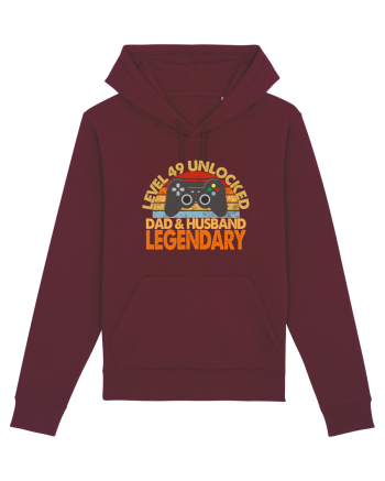 Level 49 Unlocked Dad & Husband Legendary Burgundy