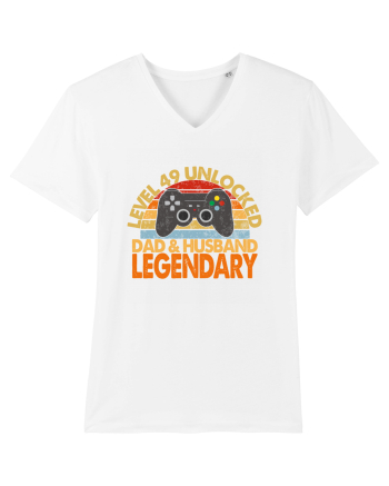 Level 49 Unlocked Dad & Husband Legendary White