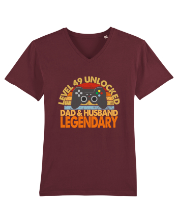 Level 49 Unlocked Dad & Husband Legendary Burgundy