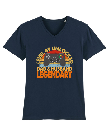 Level 49 Unlocked Dad & Husband Legendary French Navy