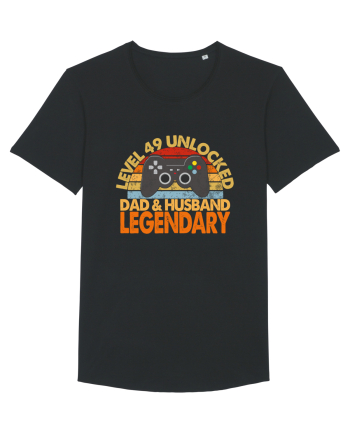 Level 49 Unlocked Dad & Husband Legendary Black