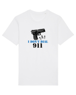 I don't dial 911 Tricou mânecă scurtă Unisex Rocker