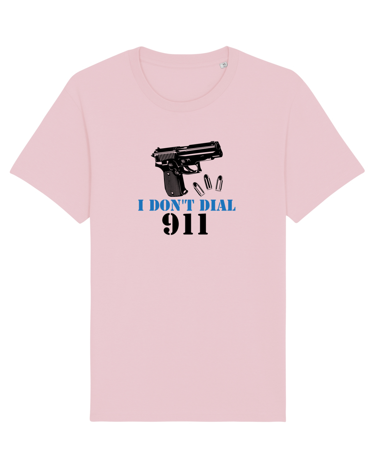 Tricou mânecă scurtă Unisex Rocker Cotton Pink